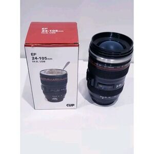 Camera Lens Coffee Mug Photographers Mugs Stainless Steel Home Supplies